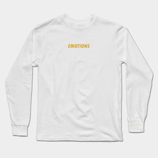 Emotions Long Sleeve T-Shirt